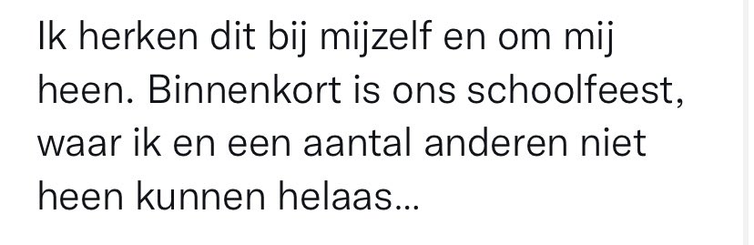 rblommestijn's tweet photo. Kinderen die geen patat mogen eten na het sporten, niet naar een schoolfeest kunnen of geen ijsje kunnen halen. Kinderen waarvan de ouders worden geweigerd bij voorstellingen. En dit is slechts een kleine greep uit de talloze reacties. Dat alles door de #coronapas. Wat een leed. https://t.co/ZhlpJhAkPk