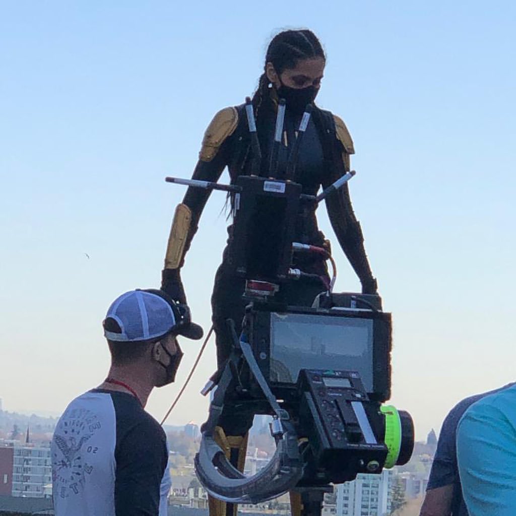 Awesome watching you work. 
…
@/azietesfai you were such a pleasure to work with.  You absolutely killed it as Guardian🔥
…
Hair by @/hairbyblandine ❤️

…
#stunts #superhero #guardian #supergirl #cw #action #fighting #adventure #cwsupergirl #hollywoodnorth #vancity