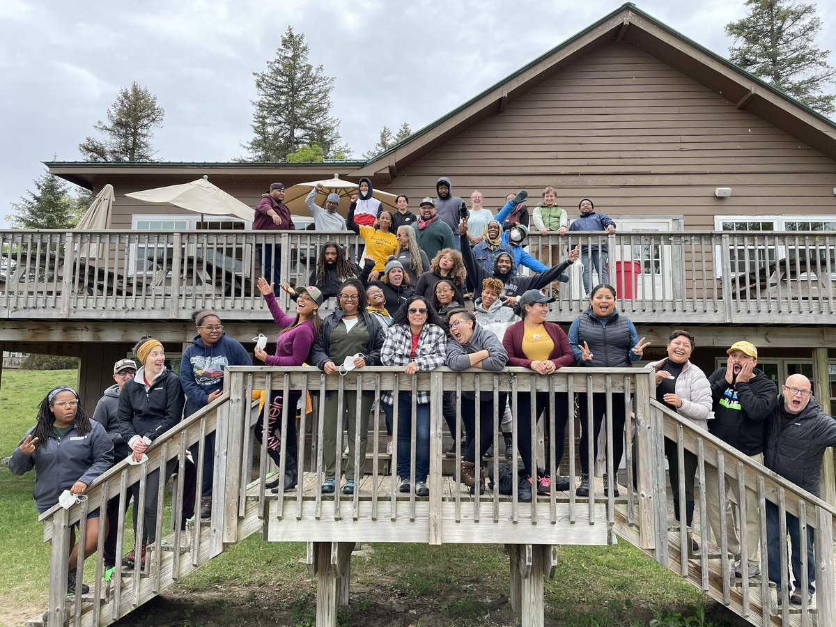Such a great WFA course this weekend with Detroit and Grand Rapids crews and @NOLSedu #fsurbanconnections #OutdoorsforAll
