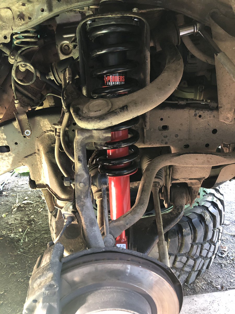 Childs295Greg's tweet photo. Turned into a mechanic for the day, it canβt be that hard, can it ! New shocks all round.
Turns out it was a good idea, front one bent, rear one completely shoot. #farmmechanic #DIY #bushmechanic #notjustashepherd https://t.co/VZPSJSwP3Q