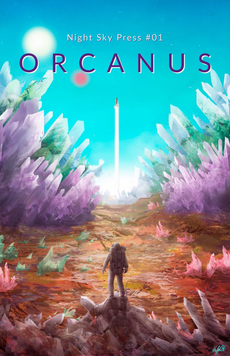 COVER REVEAL. The wait is finally over— we are so excited to announce our official cover for issue 1, illustrated by the amazing Víctor Sickman (@sickman_art on Instagram). Preorders coming soon, so be sure to keep an eye out for the chance to snag this beautiful cover in print!
