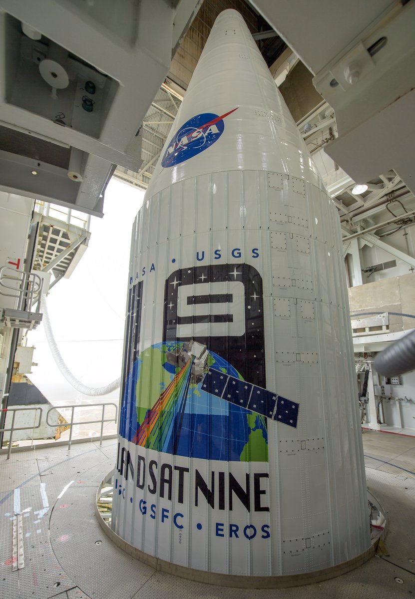 NASA_LSP's tweet photo. ✅ All is GO for launching the #Landsat 9 #Earth-observing satellite on a @ulalaunch #AtlasV from @SLDelta30 at 11:12 am PT (2:12 pm ET) tomorrow!

Join LSP here on Twitter for live updates and on @NASA TV as we #CountdownToLaunch 🚀 https://t.co/2gV1WHH4SA
