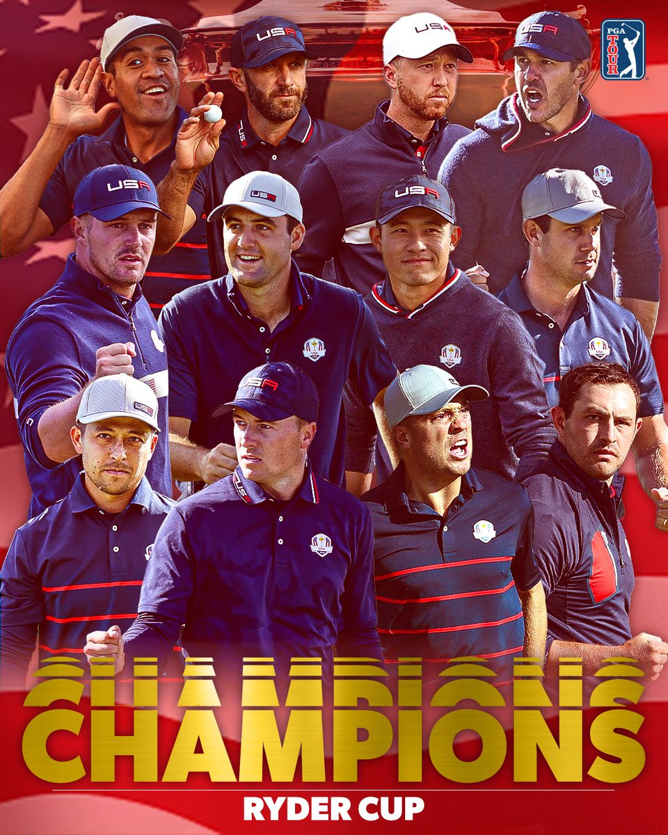 The U.S. Team has taken back the Ryder Cup. 🏆🇺🇸

A dominant showing at Whistling Straits.