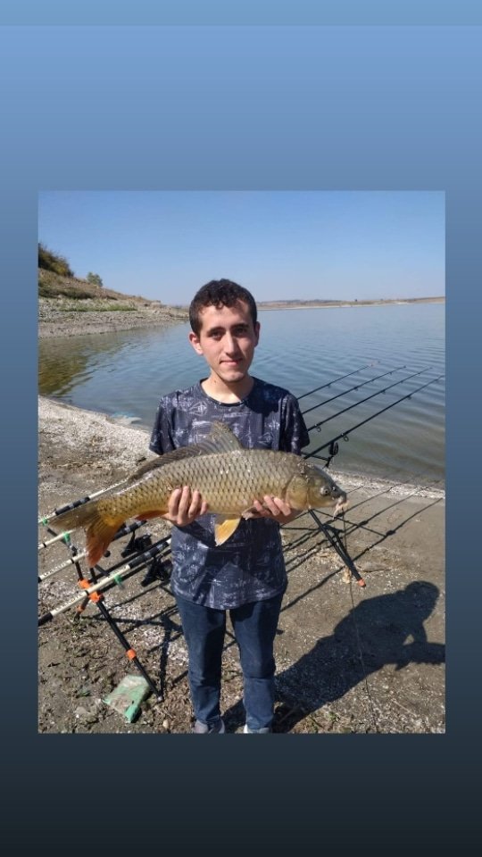 Bugün güzel macera yaşattım kendime. Karaidemir Barajında şanslı günümdeydim. 😊 

#Trakya 
#OltaBalıkçılığı