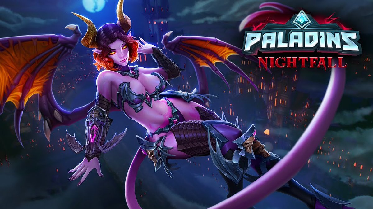 OfficialWLT's tweet photo. We are giving away one Paladins Nightfall Event Pass!
To enter:
- follow us 
- retweet this tweet
We will draw the winner within the next week! Good luck to everybody 🎉💓 https://t.co/peWILzpGlJ