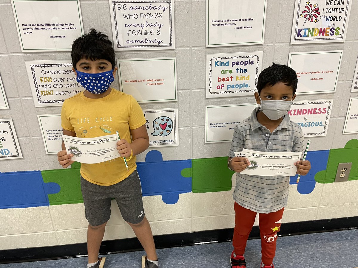 Fridays are all about PBIS. Kindergarten and 2nd grade were able to shop at the school store and we recognized our weekly PAWS winners.