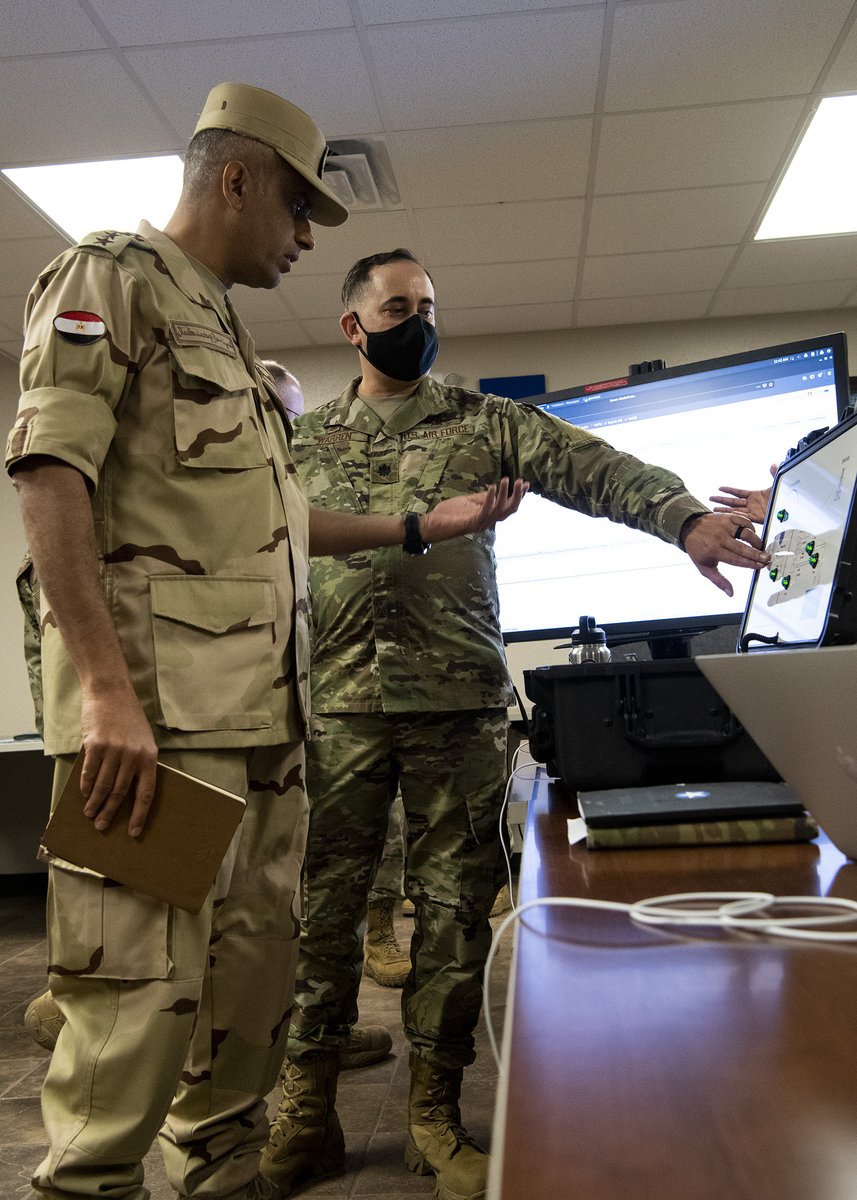 149FW's tweet photo. The Egyptian air force visited the 149th Fighter Wing as part of the state partnership program that has been newly established between the 149th and Egypt. Combining resources enhances training and readiness, preparing our nations for next generation war fighting.
@TXMilitary https://t.co/7hhgu8mQNt