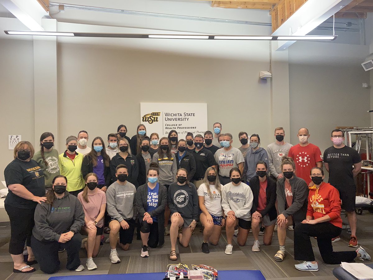sjake77's tweet photo. Phenomenal group of PTs and PT students finishing up Day 3 of DN-2 in Wichita, KS.   @DrDunning @RayButtsDPTPhD @PaulBliton @BenjaminEnglan5 #AAMT https://t.co/KEpjxF4DbI