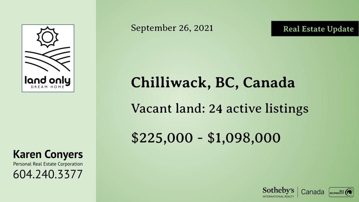 BestCornerCa's tweet photo. Chilliwack, BC vacant land listings. Nearly endless opportunities to build your #dreamHome with @The_Clay_Way. Call Larry @TheLarryClay and start planning today. cc: Karen Conyers @KarenConyers #Chilliwack https://t.co/SSovebMnVF