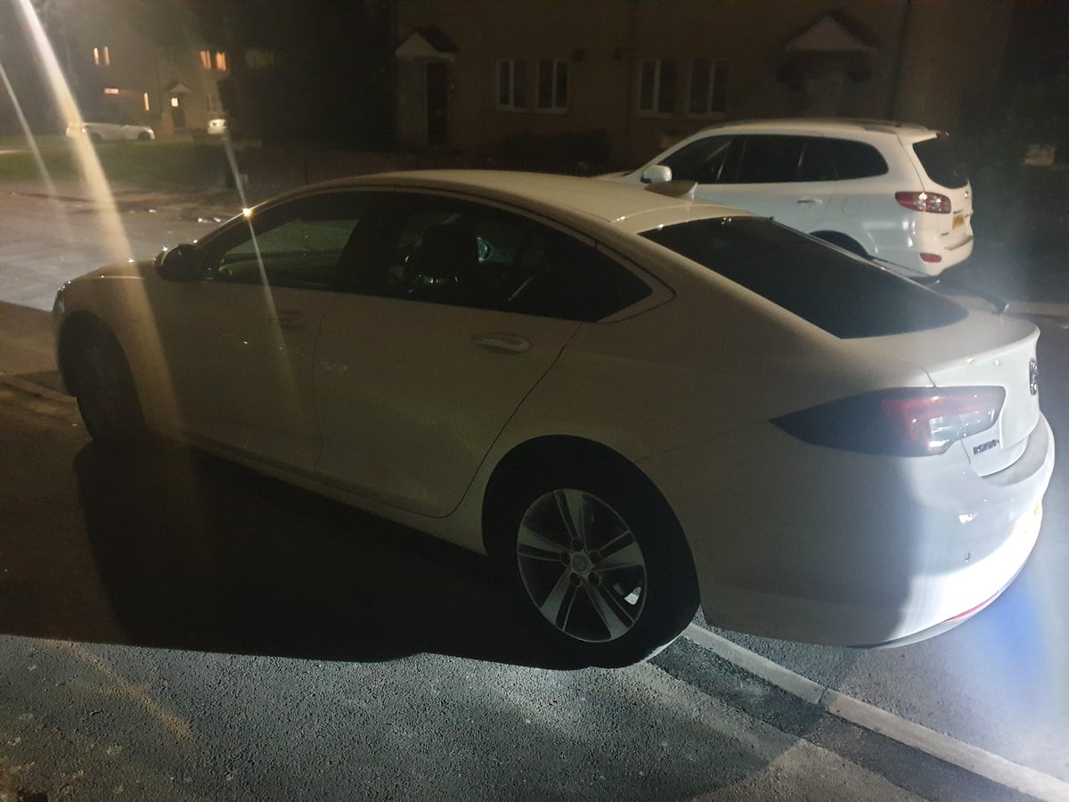 gmptraffic's tweet photo. #XT84 has just arrested the driver of this Vauxhall Insignia on Garswood Road for drug driving +cocaine @GMPdogs also detained the front seat passenger who made off and was found with a quantity of class A ! Car seized as no insurance held and males on route to custody #teamwork https://t.co/jFrCvmxGMc