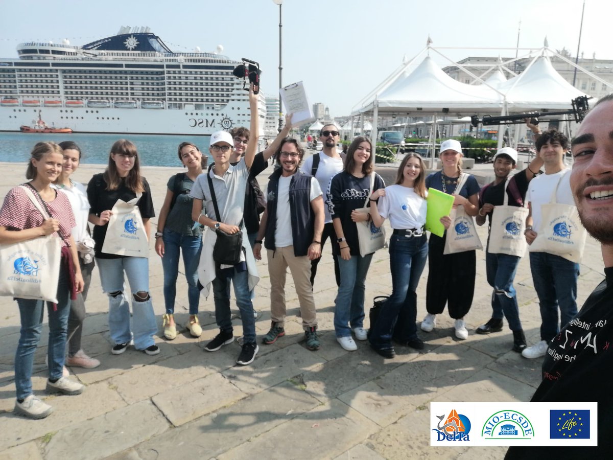 Ocean Influencers has started!

Here are some students of the #OceanInfluencers team, just before performing the first set of interviews on #Oceanliteracy!

The project is organized within <a href="/Mio_Ecsde/">MIO-ECSDE</a>'s "Mediterranean Action Day 2021", supported by the EU <a href="/LIFEprogramme/">LIFE Programme</a>.