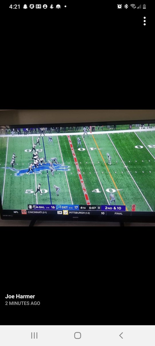 Derenzy4's tweet photo. @PrideOfDetroit Why don't u see the delay of game penalty Cleary happens what a joke https://t.co/u7AsosUTLN