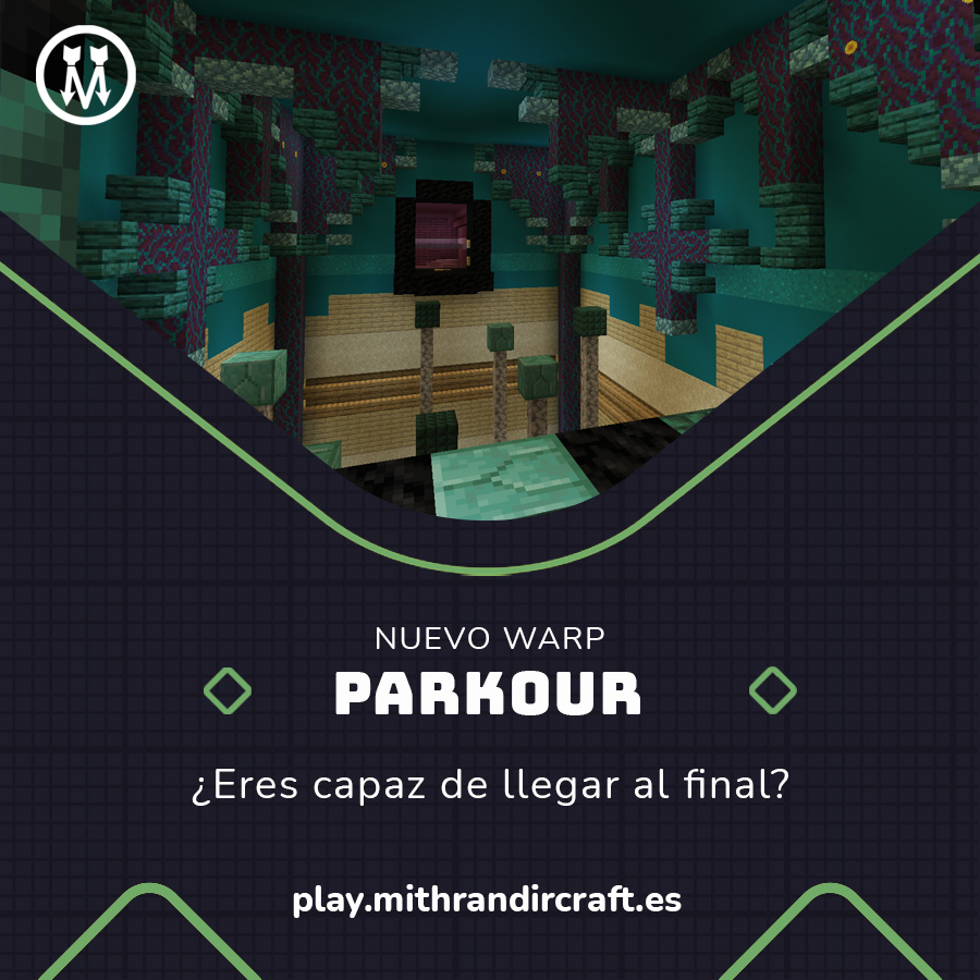 MithrandirCraft's tweet photo. Nuevo /warp parkour ¿Lo habéis intentado ya?😄 ¿Conseguisteis llegar al final? Porque yo no🤣🤣 Si llegáis al final queremos pruebas de ello😜 subid una foto y etiquetadnos!!
#mithrandircraft #serverminecraft #minecraftpvpserver #minecraftsurvival #minecraftserver #minecraftpvp https://t.co/NkLjKxnkVR