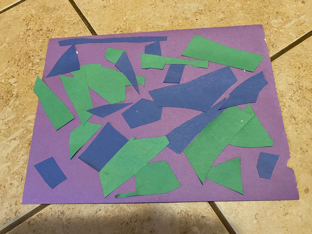 Inspired by their work in art class, a <a href="/LiverpoolCSDNY/">Liverpool C.S.D</a> elementary student went home and created two more collages! Our students and families embrace the arts as a form of expression and academic growth! #ArtsInOurSchools