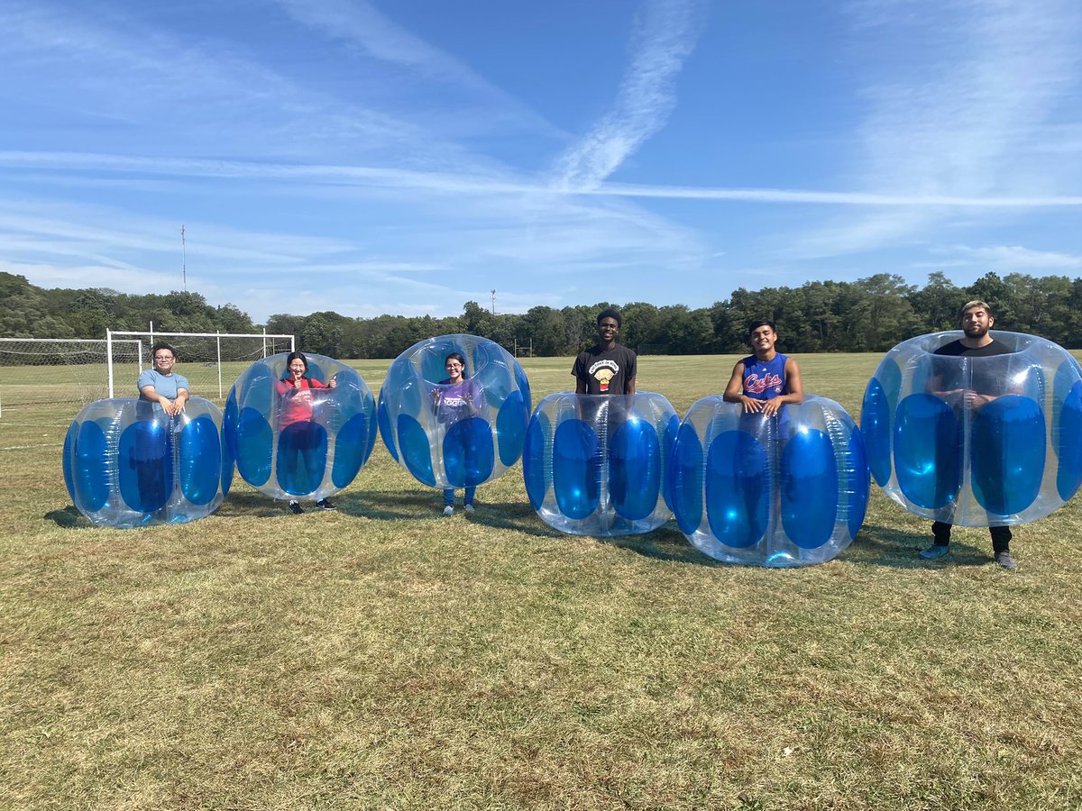 Thanks to these amazing L.A.S.O members for competing in the homecoming bubble soccer tournament and placing 2nd!! 
#LASO