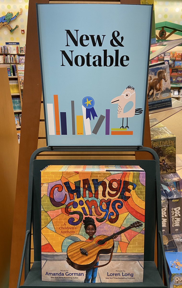 BNBucklandHills's tweet photo. Need a new read for the little one in your life? Well Amanda Gorman’s new picture book is here and is a wonderful choice for any kid! https://t.co/Kg1y30pHWm