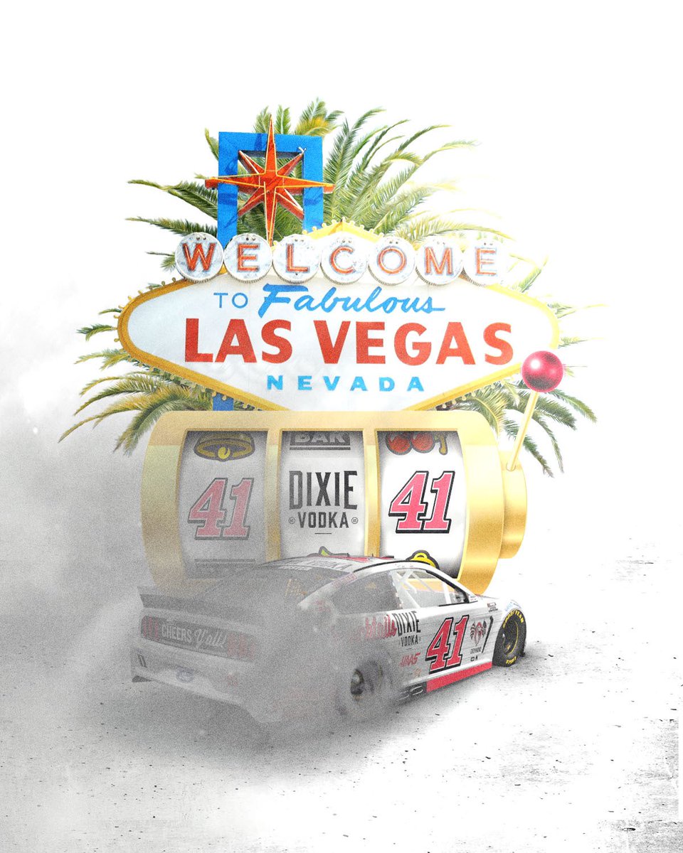 ColeCuster's tweet photo. Viva Las Vegas 🎰
Catch the #SouthPoint400 tonight at 7pm ET on NBCSN!
#NASCAR #NASCARplayoffs #SHRacing #DixieVodka #TeamDixie #DixieRacing #RaisedInTheSouth https://t.co/CZuD0EyKOH