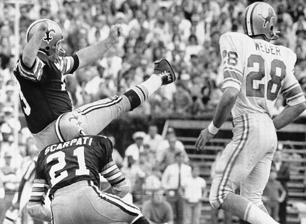ESPNInsights's tweet photo. Justin Tucker's NFL record 66-yd FG in the Ravens' win over Detroit Sunday marks the 2nd time in Lions history that they have lost a game on a record-setting field goal.

On Nov. 8, 1970, the Saints' Tom Dempsey hit a then-record 63-yd FG to beat the Lions in New Orleans. https://t.co/6U9eckuxly