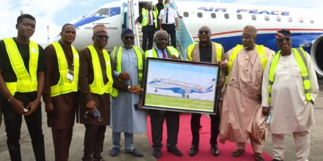 tourtelegraph's tweet photo. Air peace (@flyairpeace) Receives Fourth Brand New Embraer 195-E2 Aircraft

Read more: https://t.co/YlamJWqzWP

#travel #aviation #airline https://t.co/LRzfkhwykc