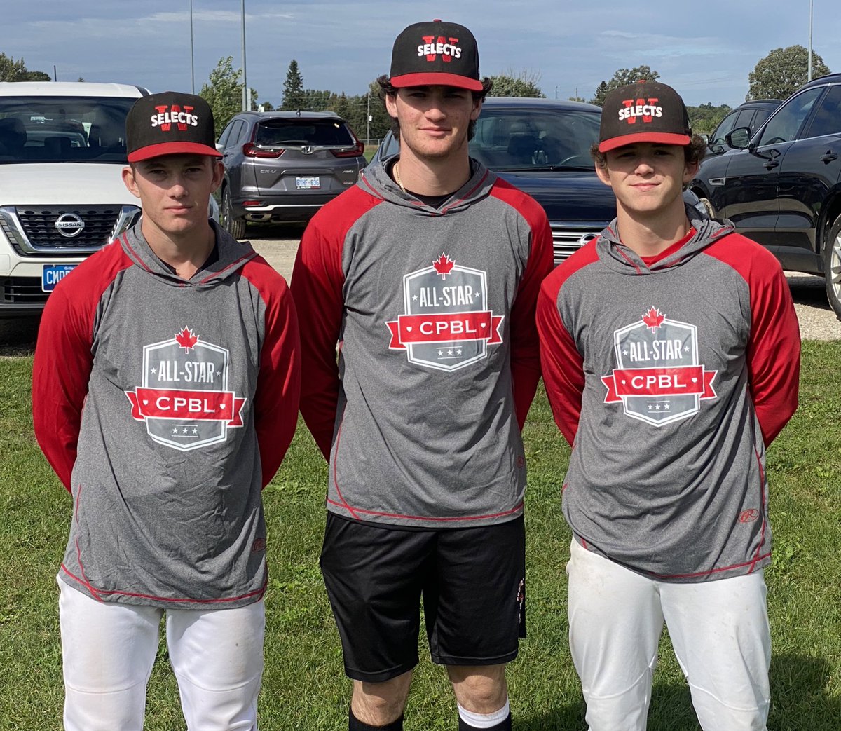 WindsorSelects's tweet photo. Good showing by all 3 of our 17u pitchers today in the @CPBLeague all-star game. @CarsonTehan @MatteoPare_ @griffinhowell22 https://t.co/wi0mtHohHS
