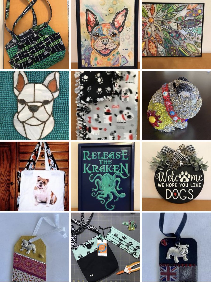 BulldogHavenNW's tweet photo. Only a couple hours left to get your bids in on #Facebook!!! https://t.co/QarTT4wvdY
Full event details on our Facebook page: https://t.co/JvREsGNTJS
#bulldoghavennw #onlineartauction #artauction #bidhigh #bidhighbidoften #501c3 #nonprofit #notforprofit #pacificnorthwest #pnw https://t.co/03HBjt4JYM