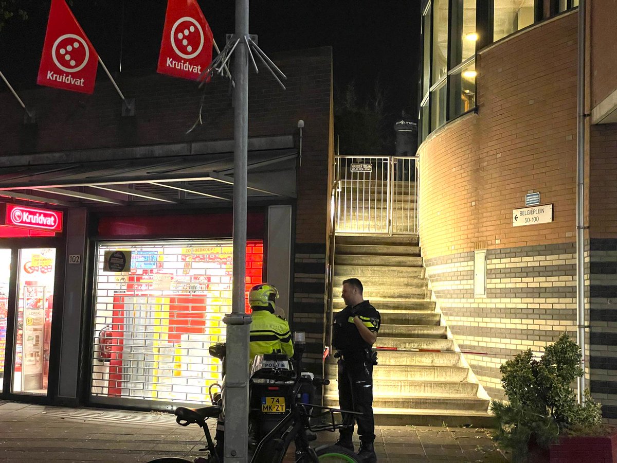 Weer overval op Dirk van den Broek Belgiëplein