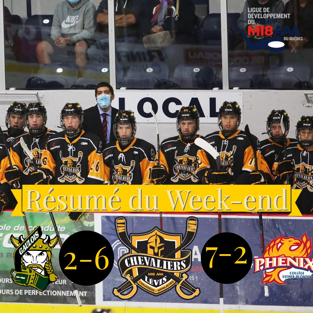 Chevaliersaaa's tweet photo. Week-end  parfait pour les Chevaliers! ⚔️🏒 

@lhm18aaaq 

📸 : Gilles Boutin 

#gochevaliersgo https://t.co/4TALOANp3M