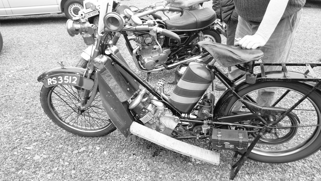 BulldogBDX's tweet photo. I suggest we have a delightfully #watercooled #ScottSunday Because it's not often you see one of these but when 2 turn up that's a cause for celebration. Look at that headlamp and speedo drive...😍😍😍 https://t.co/oQhkGdERql