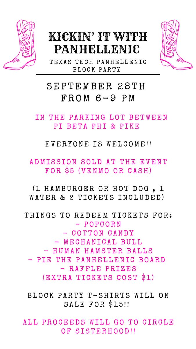 Texas Tech Panhellenic tweet media