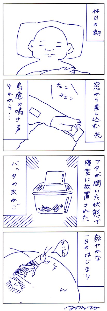 爽やかな目覚め 