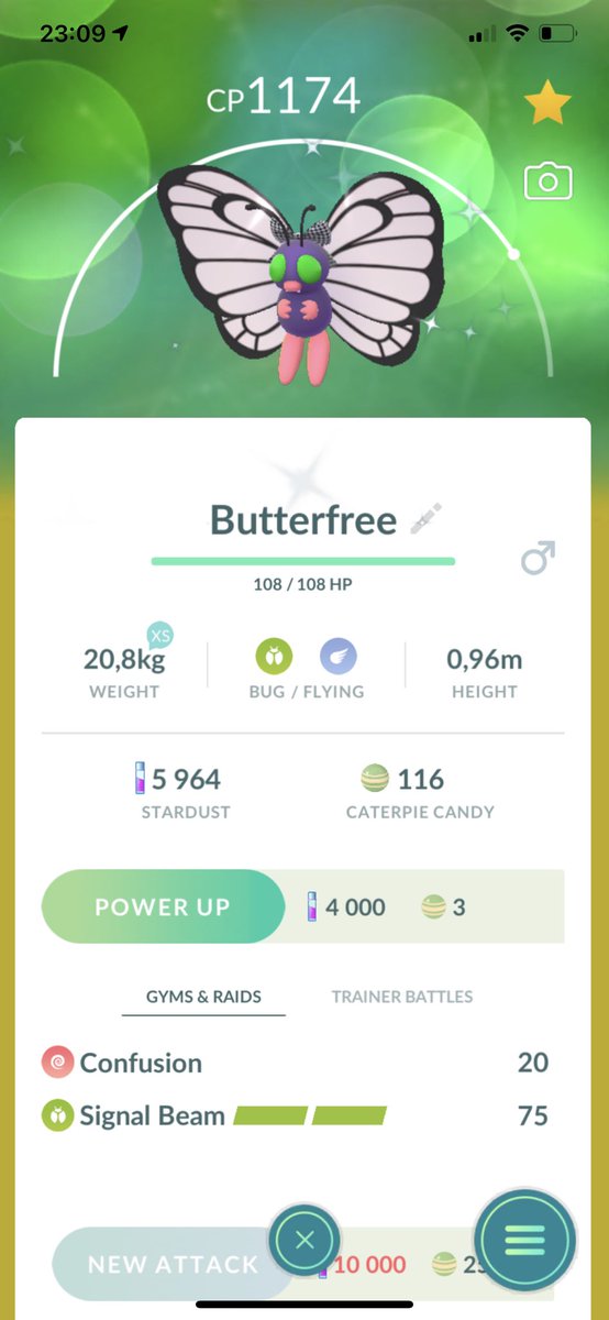 saraxsofia's tweet photo. So cute 💖 #pokemongo #Butterfree https://t.co/CUGZjXeiuI