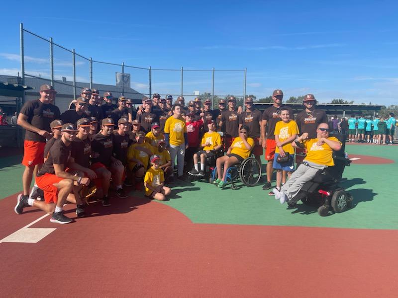 BGSU_Baseball's tweet photo. We enjoyed spending the day with the Miracle League of Northwest Ohio! https://t.co/cPEE32icWz