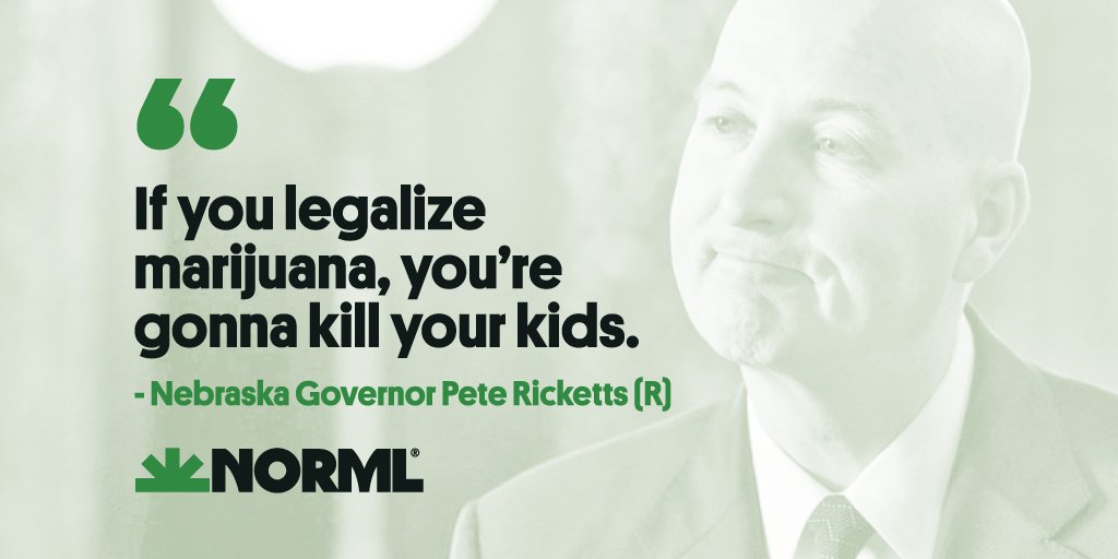 NORML's tweet photo. Just a reminder, this is what we are up against.

@GovRicketts  👀 https://t.co/hY11KU1niU