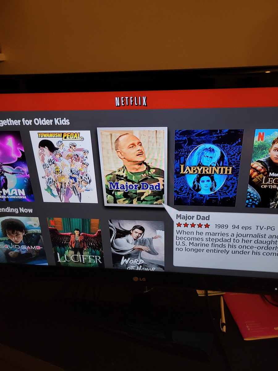 DeirdreDonlon's tweet photo. When my Netflix recommendations knows today is #RomanceOfTheBlueRose: 
#MajorHawkDad #ImTooOldForThis
Well have to see what happens tonight @ 8pmET on https://t.co/yv1FRYBRgH https://t.co/7pFa0cUevX