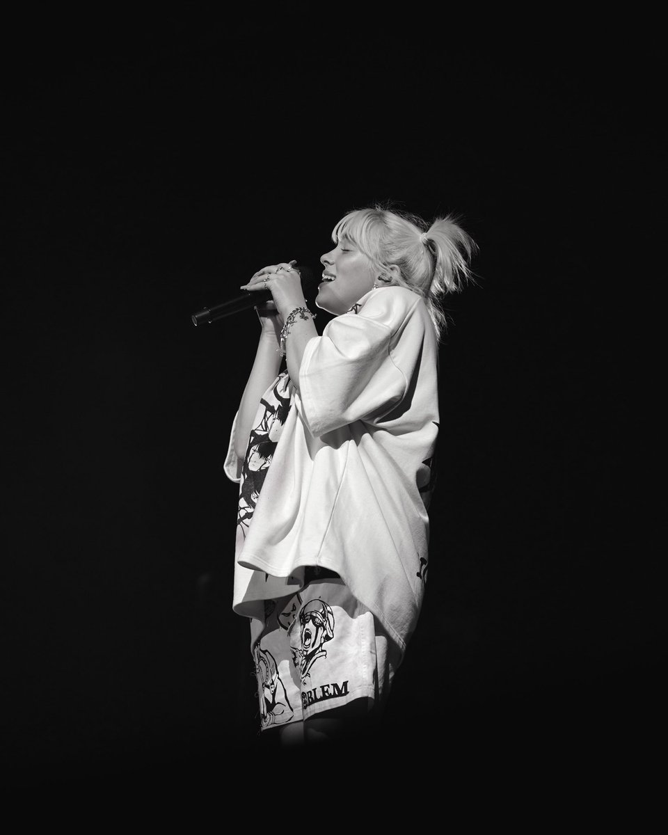 Isaywesay's tweet photo. Billie in Black and White for #GovBallNYC 📸: @Isaywesay https://t.co/QUlzFbWgta