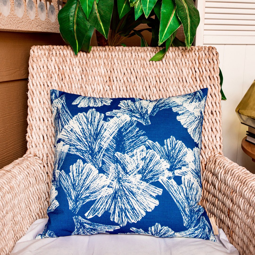 NohoHome's tweet photo. One thoughtfully-placed pillow can make a big impact on the look and feel of your space. Our Nahenahe Square Pillowcase in the colors Navy & Ivory elevates this patio chair with a refreshing splash of print and color!
#StyleWithAloha https://t.co/xWgvmmloJT