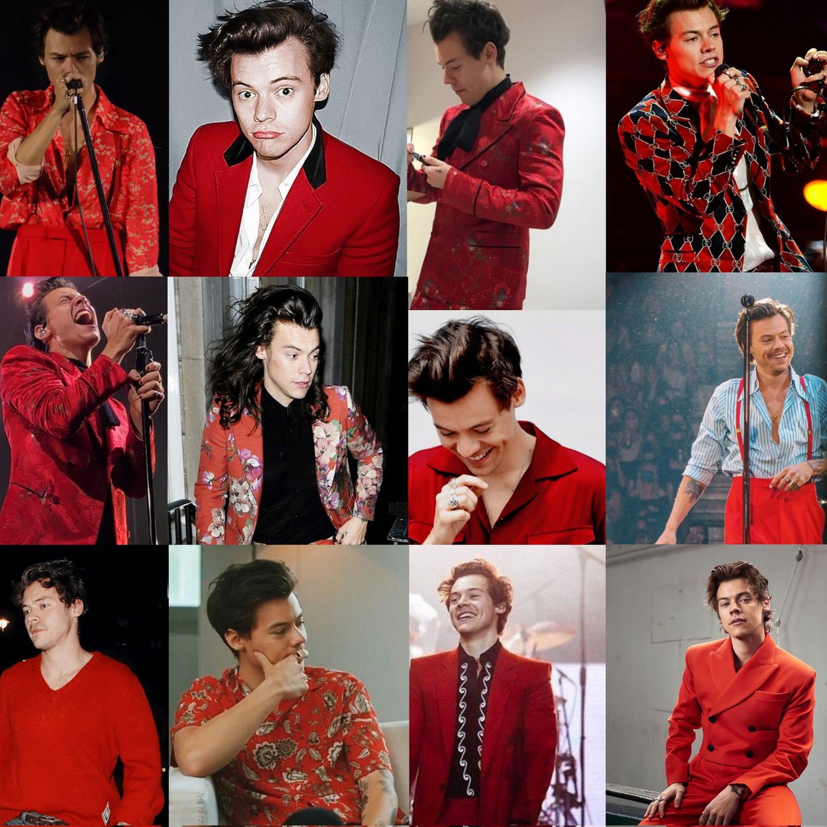 sunfflouwerry's tweet photo. harry styles in red supremacy https://t.co/1l9G4bhkus