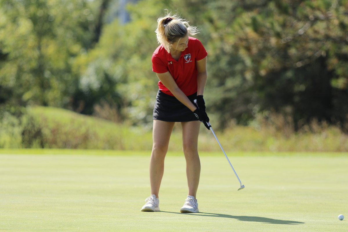 edgewoodeagles's tweet photo. Women’s Golf: 

🦅 Eagles shoot a season low (392) at home on Sunday!! 

🦅 @ESchoonveld leads the way with a career-best 88! https://t.co/HV3N7SsinM