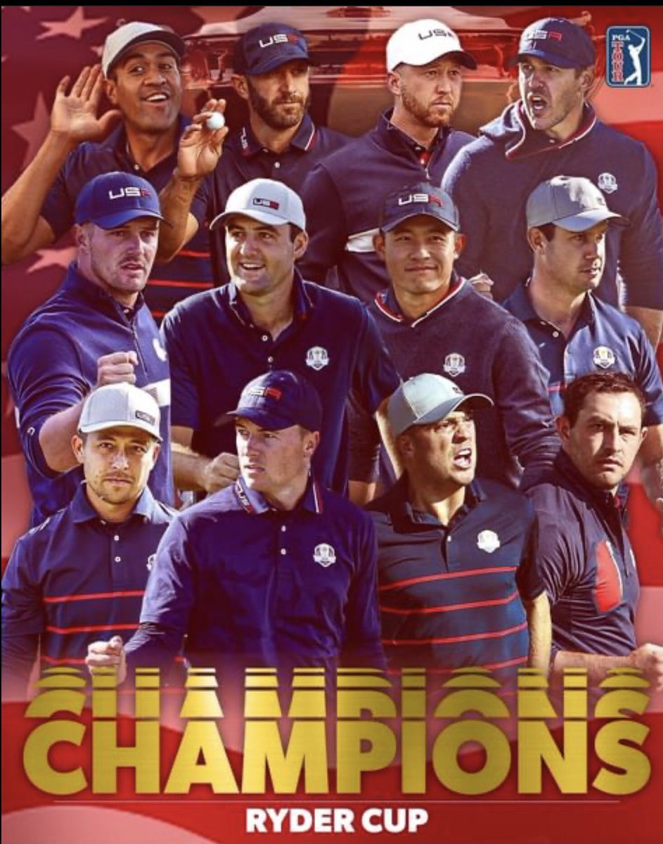 The U.S. Team has taken back the Ryder Cup. 🏆🇺🇸   
Massive congrats guys ,  awesome   performance  at Whistling Straits! 
<a href="/RyderCupUSA/">Ryder Cup USA</a> wins the 43rd #RyderCup  #golf