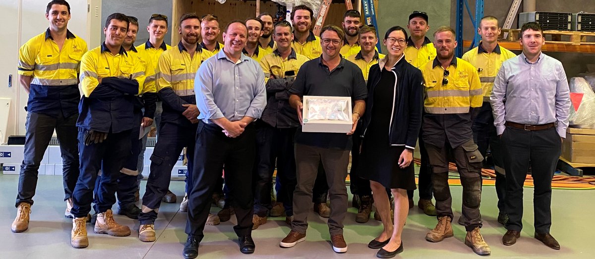 westernpowerwa's tweet photo. Industry spotlight: #batterystorage.
It’s an exciting time for the #battery market in WA and we’re only at the beginning…
👇 Meet the Busselton-based business that's helping us energise WA's battery industry 👉 https://t.co/FNRTcwE0gy https://t.co/rfzrR5M9no