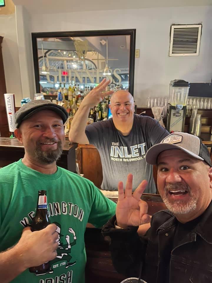 Diegoinphilly's tweet photo. @ToddBPhilly when 3 Lincoln soccer players run into each other. #irishweekend #northwildwood https://t.co/8lusyBTdwM