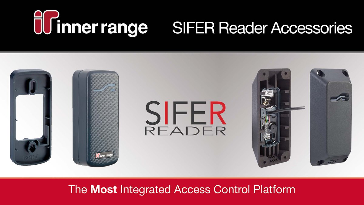 In response to increasing demand to install SIFER readers in new and diverse enviroments, Inner Range has released new accessories including  a Vandal Resistant Cover, a Vandal Resistant Cover with an inbuilt spacer and a standard 10mm spacer.

Learn More: innerrange.com/Contact/About-…