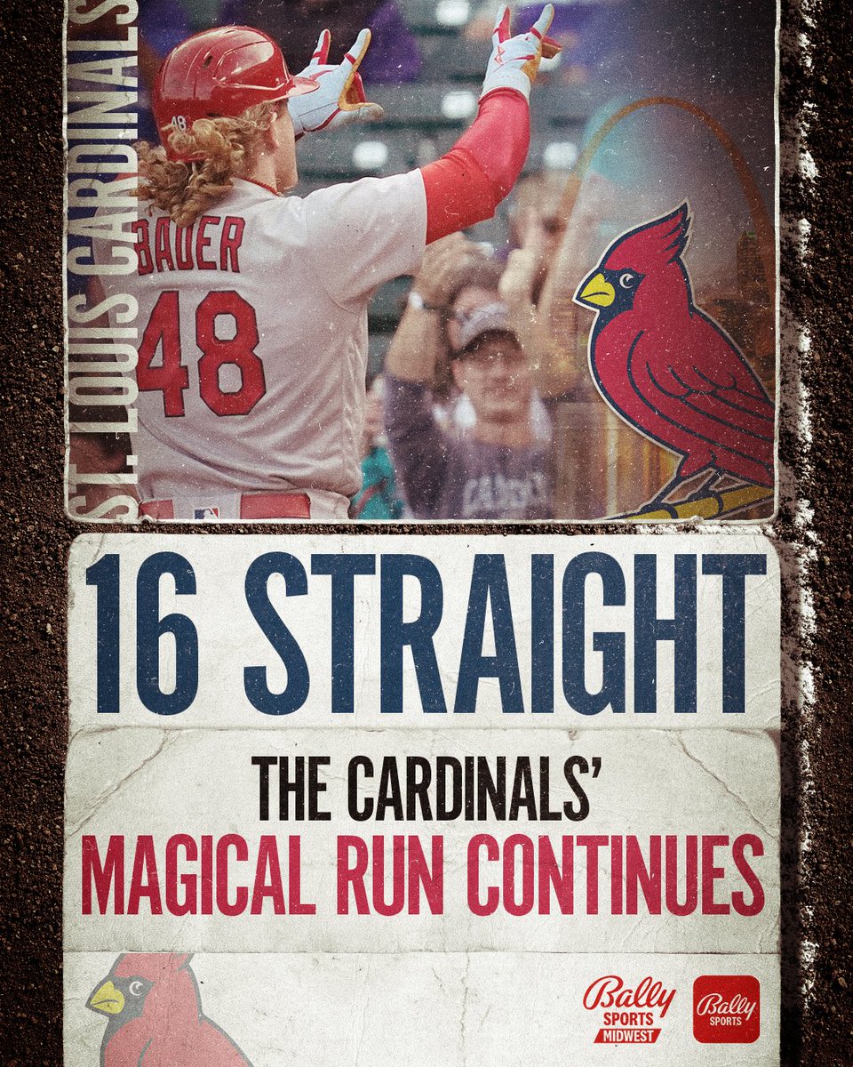 FanDuelSN_MW's tweet photo. Sweet 16!!! #STLCards https://t.co/OWD4mmhBKX