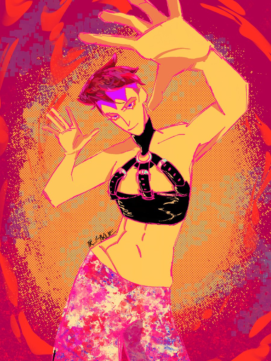 TR4GIQUE's tweet photo. experimental drawing of Rohan https://t.co/CWXugbMfWf
