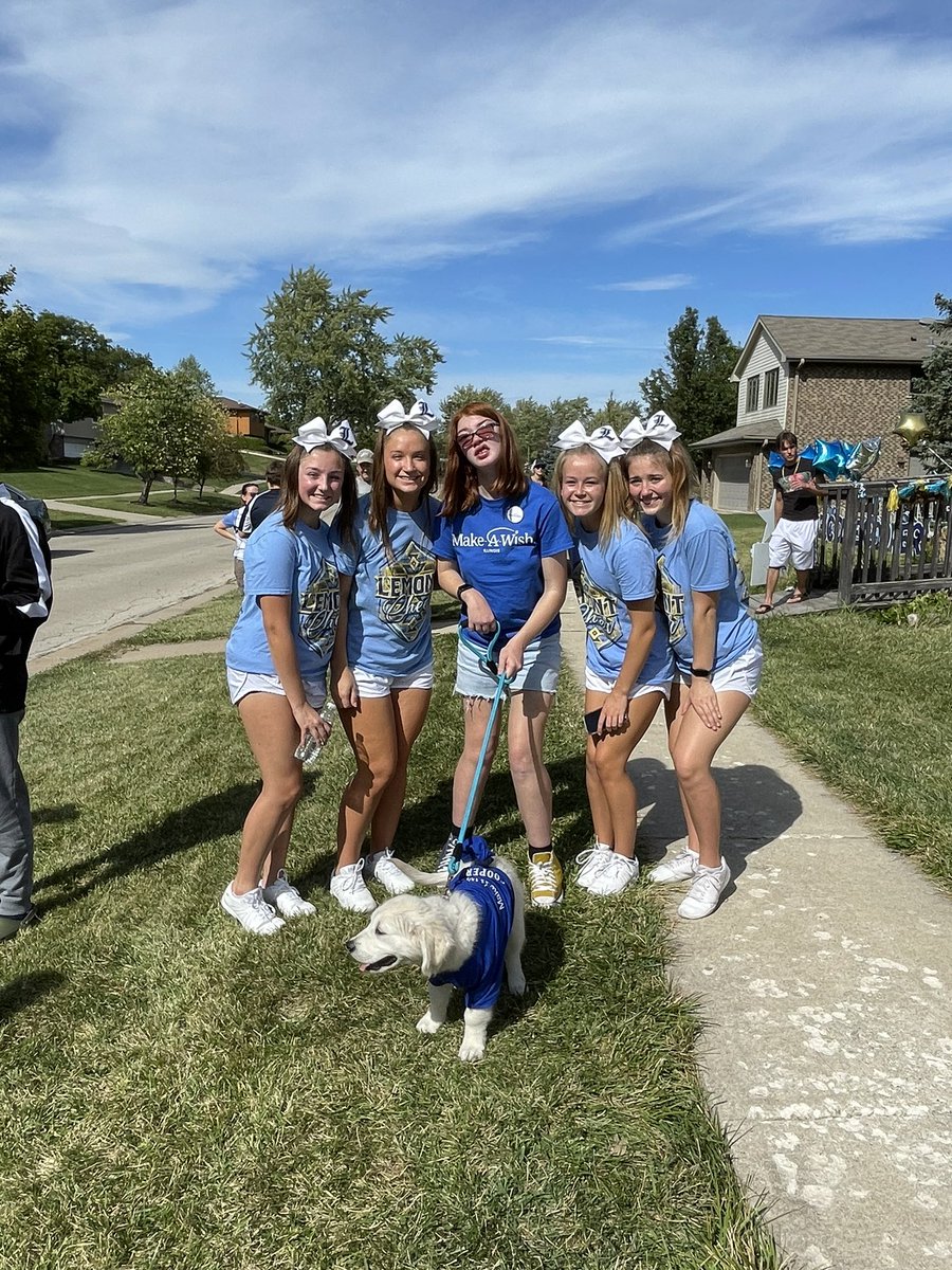 Maddie’s Make a Wish parade..#OQMS #OQFamily #WeAreLemont