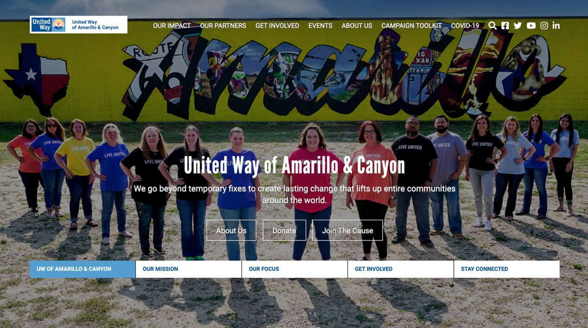 OneEach Technologies (@oneeach) on Twitter photo A picture really is worth 1,000 words! 📸 <a href="/UnitedWayAMA/">United Way Amarillo & Canyon</a> recently upgraded their website to a design that uses photos to tell their story, spotlight their amazing team, and connect members of their community with the resources they need most. Explore: unitedwayama.org. A picture really is worth 1,000 words! 📸 <a href="/UnitedWayAMA/">United Way Amarillo & Canyon</a> recently upgraded their website to a design that uses photos to tell their story, spotlight their amazing team, and connect members of their community with the resources they need most. Explore: unitedwayama.org.