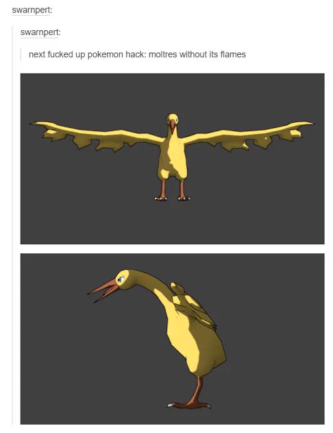 rubber chicken pokemon 