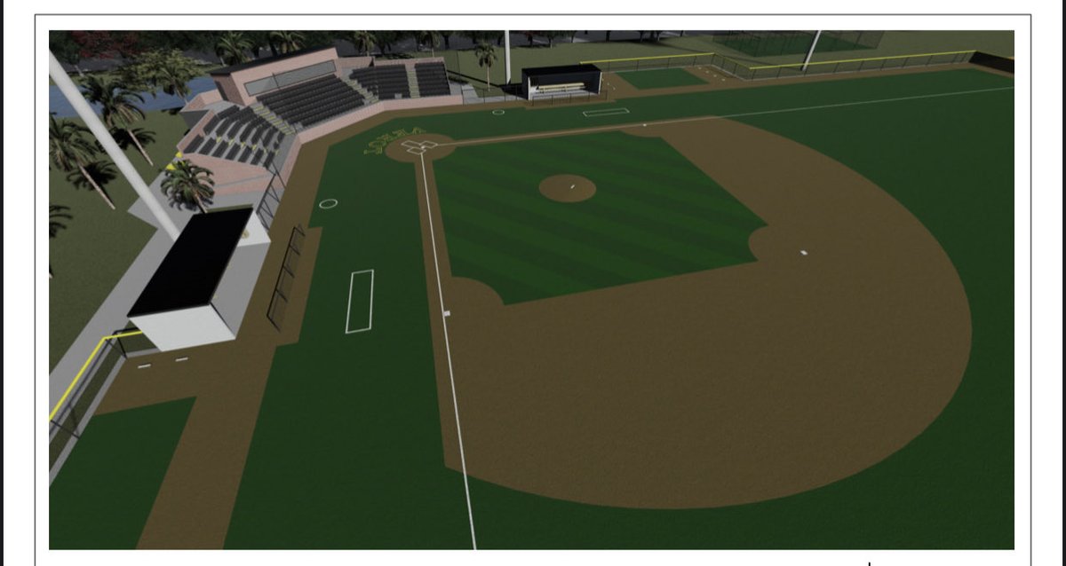 Here we go!  Coach said 250k is raised. Need another 250k to get this project going. Let’s go!!!! ⁦<a href="/VerotBaseball/">Bishop Verot Baseball</a>⁩ ⁦<a href="/SCGfields/">SCG Fields, LLC</a>⁩