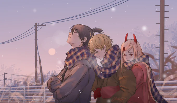 family photo 📸 for @csmfamilyzine 

#チェンソーマン #chainsawman 