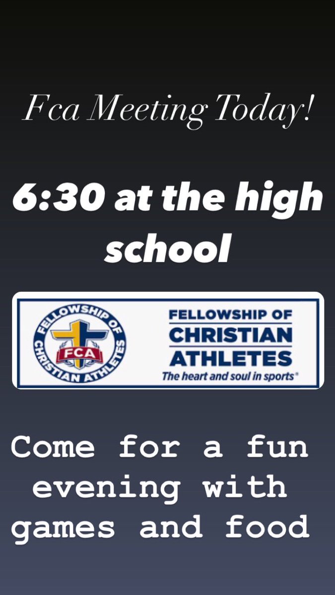 FCA meeting today!!!!